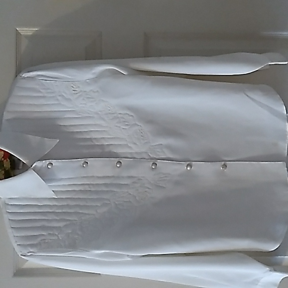 White embroidered Shirt